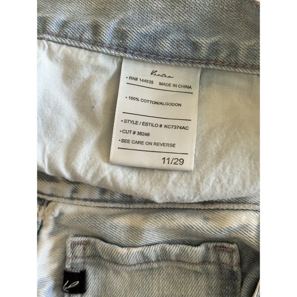 KanCan Distressed Button Fly Jeans Womens 11/29 - Picture 11 of 16